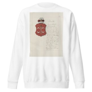 Herby Rzeczypospolitej Polskiej i W. X. Litewskiego. T. 1 Pl.091 by Boleslaw Starzyński Sweatshirt