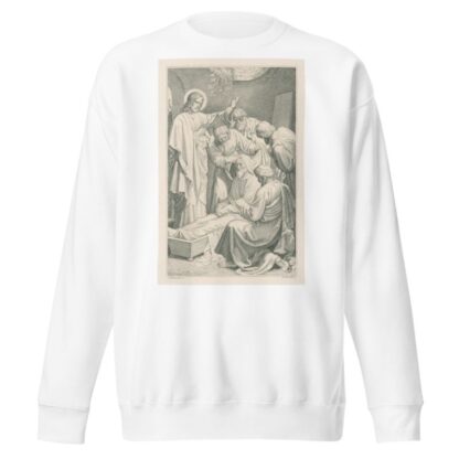 Kristus uzdravuje nemocných by Joseph von Führich Sweatshirt