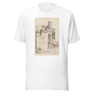 Collection of Diverse Chinese Figures – Title Page by François Boucher T-Shirt