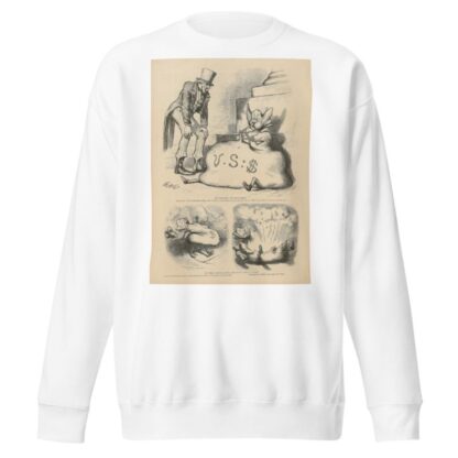 By inflation you will burst — let well enough alone, and don’t make it worse by Thomas Nast Sweatshirt