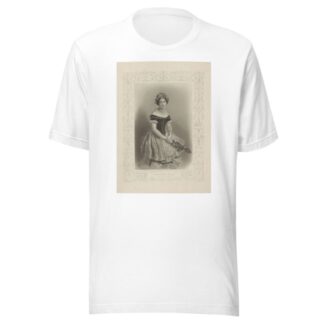 Carlotta Grisi. La Giselle by Alfred Edward Chalon T-Shirt