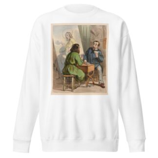 Les artistes, S’Pierre mon ami, vous etes capot! by Paul Gavarni Sweatshirt