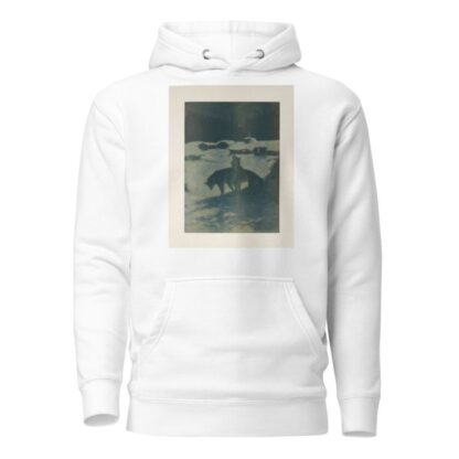 The lumber camp at night by Frederic Remington Hoodie