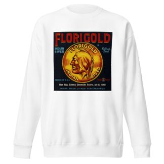 Florigold Citrus Label by Anonymous Sweatshirt