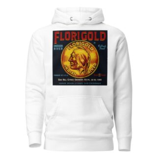 Florigold Citrus Label by Anonymous Hoodie