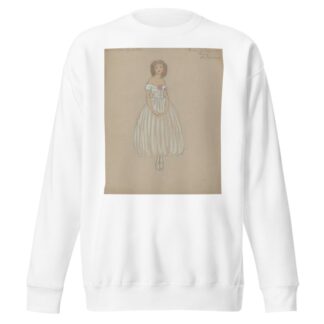 Love in Lavender-Lucy-Miss Sanderson by Helen Marguerite O'Kane Sweatshirt