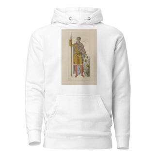 Valentinien III Empereur d’Occident 450-55. Ivoire de La Cathedrale de Monza. by Raphaël Jacquemin Hoodie