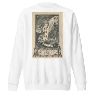 Irving Kent Hall and Mary Kent Hall, Ex Libris inscribed by Frederick Garrison Hall Sweatshirt