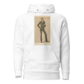 Doctors and Scientists. ‘He has devoted his life to husbandry, and has nine children’. The Earl Cathart. 14 April 1888 by Leslie Matthew Ward Hoodie