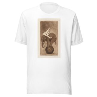 Elephant and Clown by Henri-Charles Guérard T-Shirt