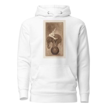 Elephant and Clown by Henri-Charles Guérard Hoodie