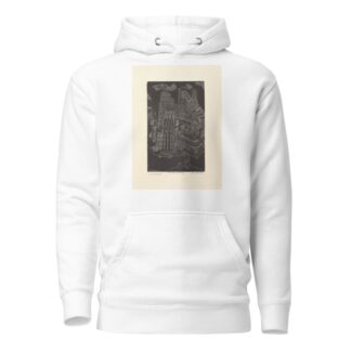 New York Landscape by Fred Becker Hoodie