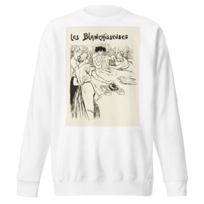 Les Blanchisseuses by Théophile Alexandre Steinlen Sweatshirt