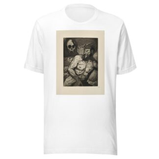 N° 9 – Une tête sortit de la brume profonde Aveugle, énorme, horrible, à l’autre bout des cieux, Ayant deux gouffr by Emile Bernard T-Shirt