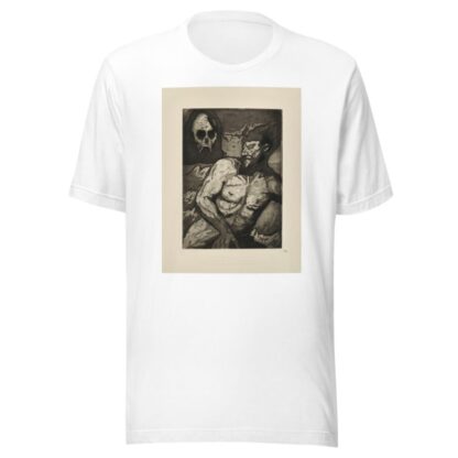 N° 9 – Une tête sortit de la brume profonde Aveugle, énorme, horrible, à l’autre bout des cieux, Ayant deux gouffr by Emile Bernard T-Shirt