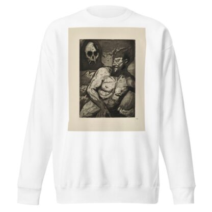 N° 9 – Une tête sortit de la brume profonde Aveugle, énorme, horrible, à l’autre bout des cieux, Ayant deux gouffr by Emile Bernard Sweatshirt
