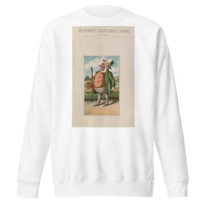 Bufford’s vegetable cards, no. 790-1 [potato] by John H. Bufford's & Sons Sweatshirt