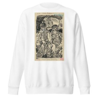 2.- Dvaja zemani by Andrej Kováčik Sweatshirt