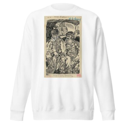2.- Dvaja zemani by Andrej Kováčik Sweatshirt
