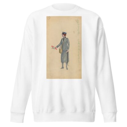 Letter Carriers, 1 by Will R. Barnes Sweatshirt