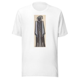 Death wearing a black robe by Sergey Yurievich Sudeikin T-Shirt