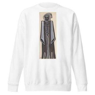 Death wearing a black robe by Sergey Yurievich Sudeikin Sweatshirt