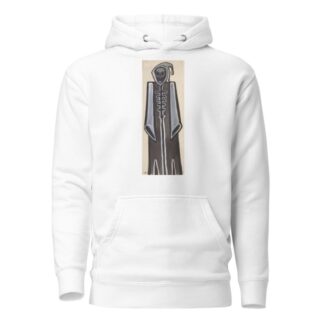 Death wearing a black robe by Sergey Yurievich Sudeikin Hoodie
