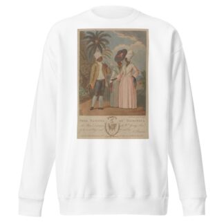 Free Natives of Dominica by Agostino Brunias Sweatshirt