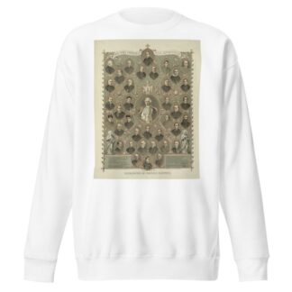Hierarchy of British America by Kurz & Allison Sweatshirt