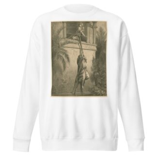 The escape of David through the window by Gustave Doré Sweatshirt