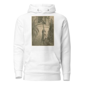 The escape of David through the window by Gustave Doré Hoodie