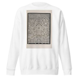 Specimen of Honiton lace by Matthew Digby Wyatt Sweatshirt