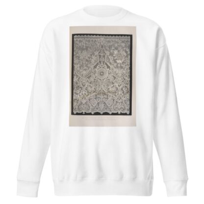 Specimen of Honiton lace by Matthew Digby Wyatt Sweatshirt