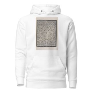 Specimen of Honiton lace by Matthew Digby Wyatt Hoodie