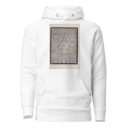 Specimen of Honiton lace by Matthew Digby Wyatt Hoodie