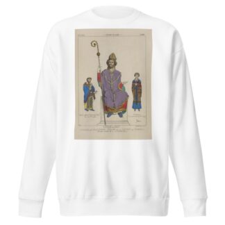 Évêque en 1247. by Raphaël Jacquemin Sweatshirt