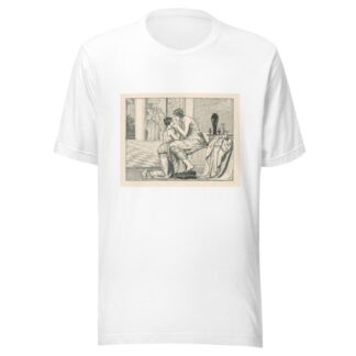 Venuša a Psyché by Max Klinger T-Shirt