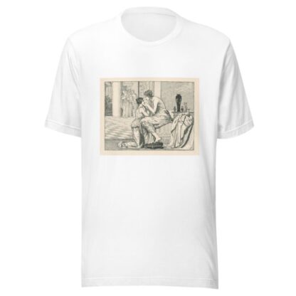 Venuša a Psyché by Max Klinger T-Shirt
