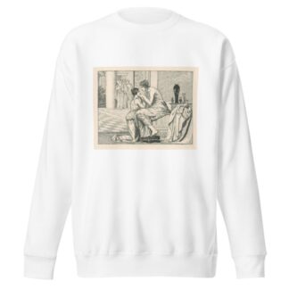Venuša a Psyché by Max Klinger Sweatshirt
