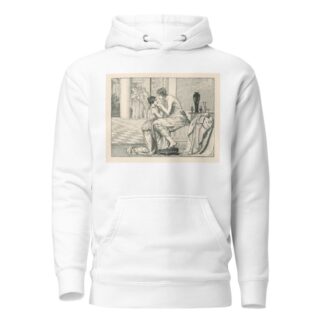 Venuša a Psyché by Max Klinger Hoodie