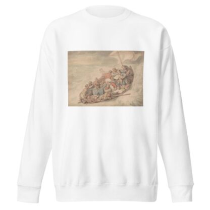 Shipwrecked sailors by Thomas Rowlandson Sweatshirt