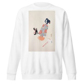 Kyosen’s Collected Illustrations of Japanese Toys Pl.069 by Kawasaki Kyosen Sweatshirt