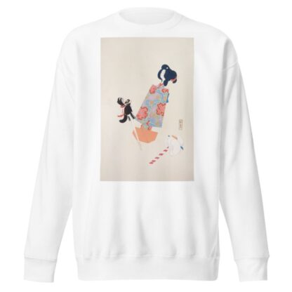 Kyosen’s Collected Illustrations of Japanese Toys Pl.069 by Kawasaki Kyosen Sweatshirt