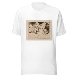 Man and Woman by the Sea by Ernst Ludwig Kirchner T-Shirt