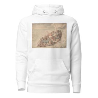 Shipwrecked sailors by Thomas Rowlandson Hoodie