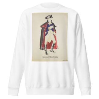 Valley Forge: General Washington: by Dorothe van Dunker Sweatshirt