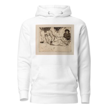 Man and Woman by the Sea by Ernst Ludwig Kirchner Hoodie