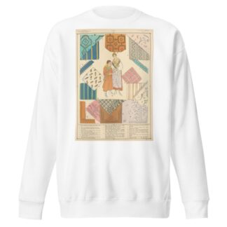 Europe – Fabrics by Paul Louis de Giafferri Sweatshirt