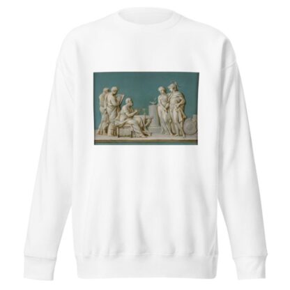 Socrate instruisant la jeunesse by Jean-Simon Berthélemy Sweatshirt