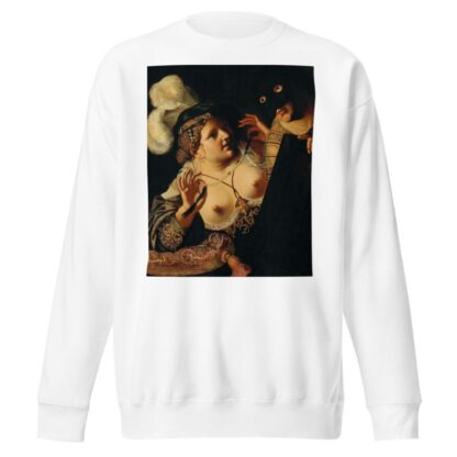 An allegory of the sense of sight by Pseudo Caroselli Sweatshirt